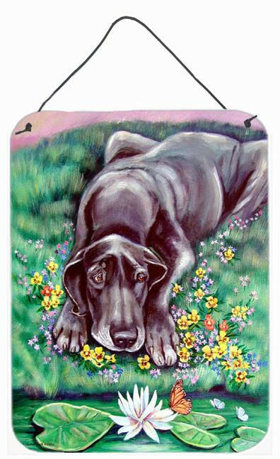 Great Dane Aluminium Metal Wall or Door Hanging Prints by Caroline's Treasures