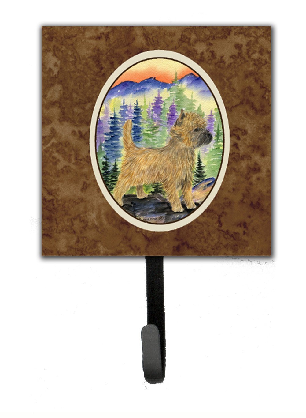 Cairn Terrier Leash Holder or Key Hook by Caroline's Treasures