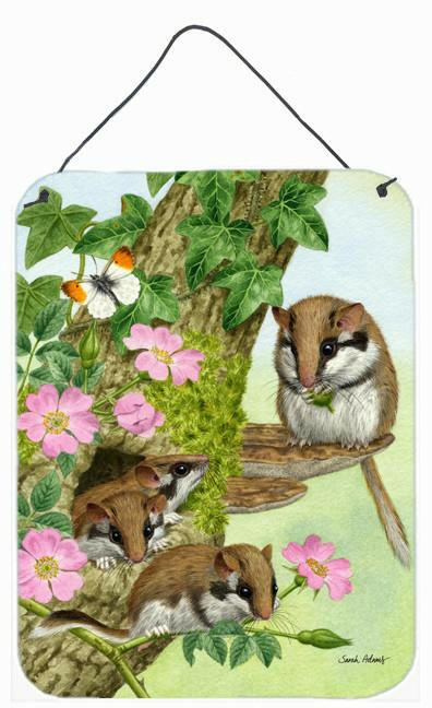 Dormice Dormouse Wall or Door Hanging Prints ASA2139DS1216 by Caroline's Treasures