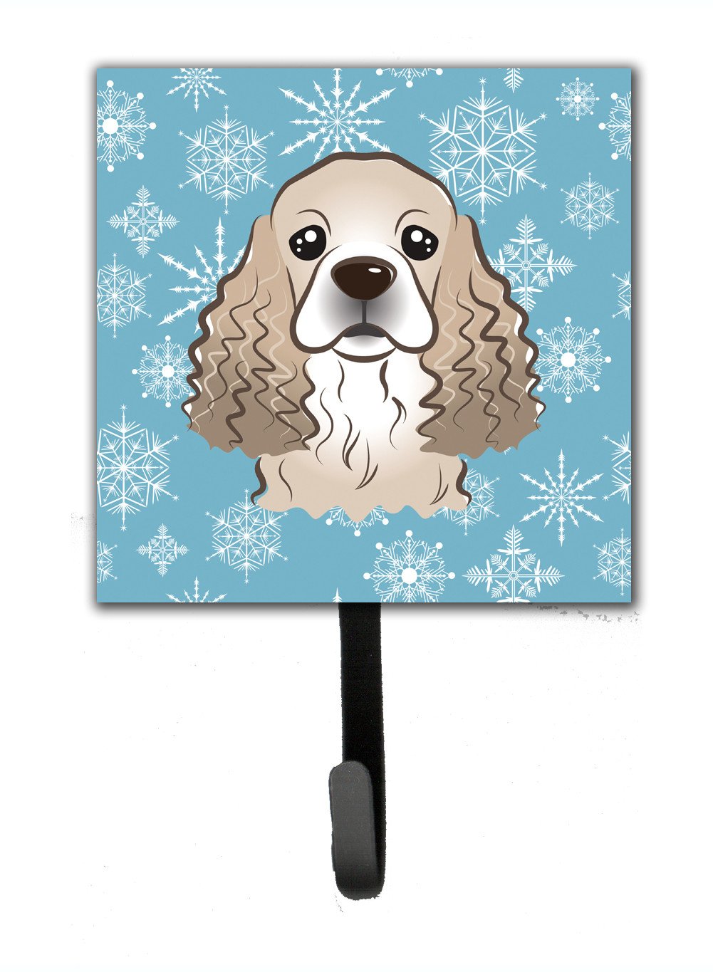 Snowflake Cocker Spaniel Leash or Key Holder BB1650SH4 by Caroline's Treasures