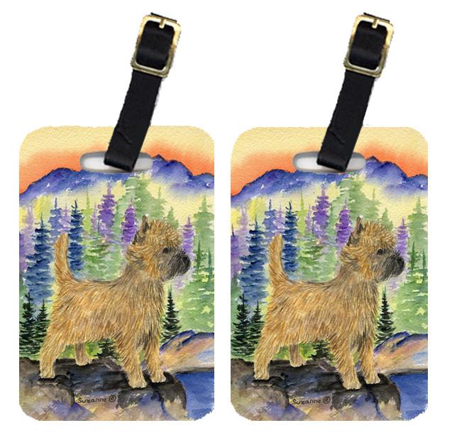 Pair of 2 Cairn Terrier Luggage Tags by Caroline&#39;s Treasures