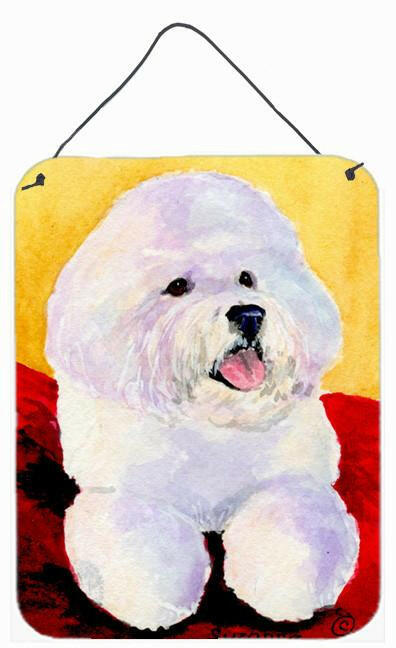 Bichon Frise Aluminium Metal Wall or Door Hanging Prints by Caroline's Treasures