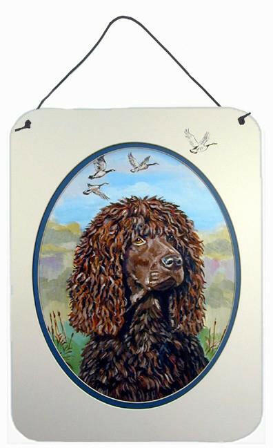 Irish Water Spaniel Aluminium Metal Wall or Door Hanging Prints by Caroline's Treasures