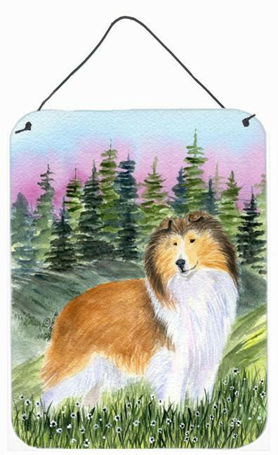 Sheltie Aluminium Metal Wall or Door Hanging Prints by Caroline's Treasures