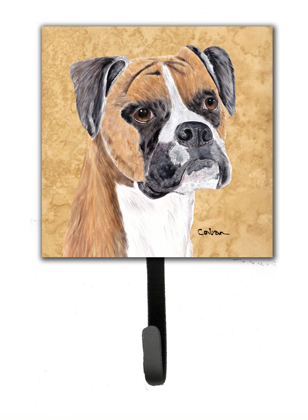 Boxer Leash Holder or Key Hook by Caroline's Treasures