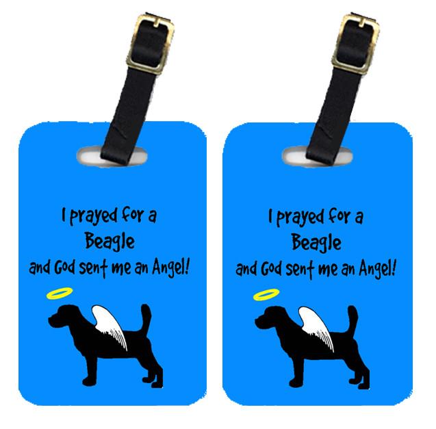 Pair of 2 Beagle Luggage Tags by Caroline&#39;s Treasures