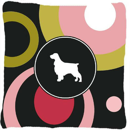 Field Spaniel Decorative   Canvas Fabric Pillow by Caroline's Treasures