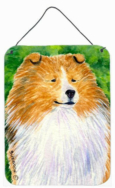 Sheltie Aluminium Metal Wall or Door Hanging Prints by Caroline's Treasures