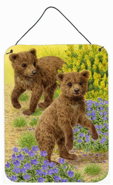 Bear Cubs Wall or Door Hanging Prints ASA2085DS1216 by Caroline's Treasures