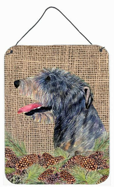 Irish Wolfhound Aluminium Metal Wall or Door Hanging Prints by Caroline's Treasures