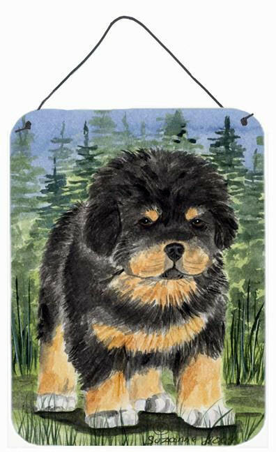 Tibetan Mastiff Aluminium Metal Wall or Door Hanging Prints by Caroline&#39;s Treasures