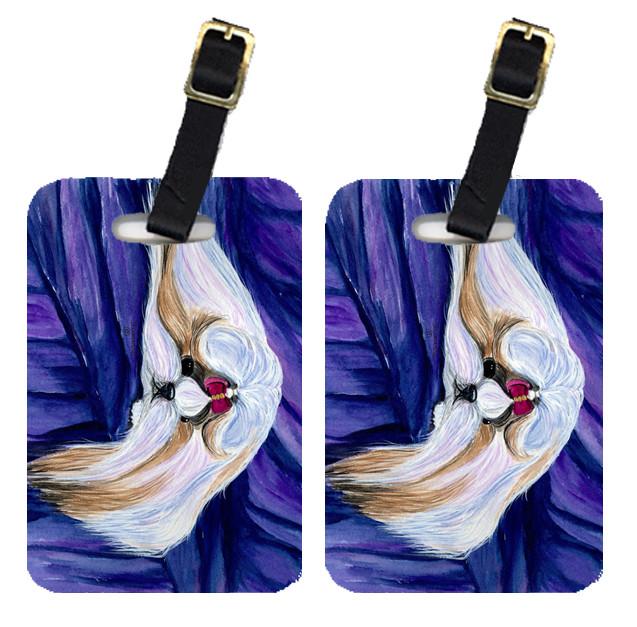 Pair of 2 Shih Tzu Luggage Tags by Caroline's Treasures