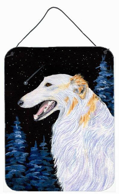 Borzoi Aluminium Metal Wall or Door Hanging Prints by Caroline's Treasures