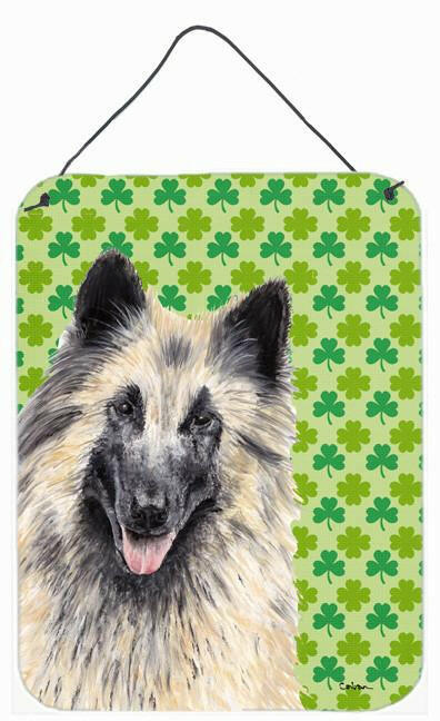 Belgian Tervuren St. Patrick&#39;s Day Shamrock Wall or Door Hanging Prints by Caroline&#39;s Treasures