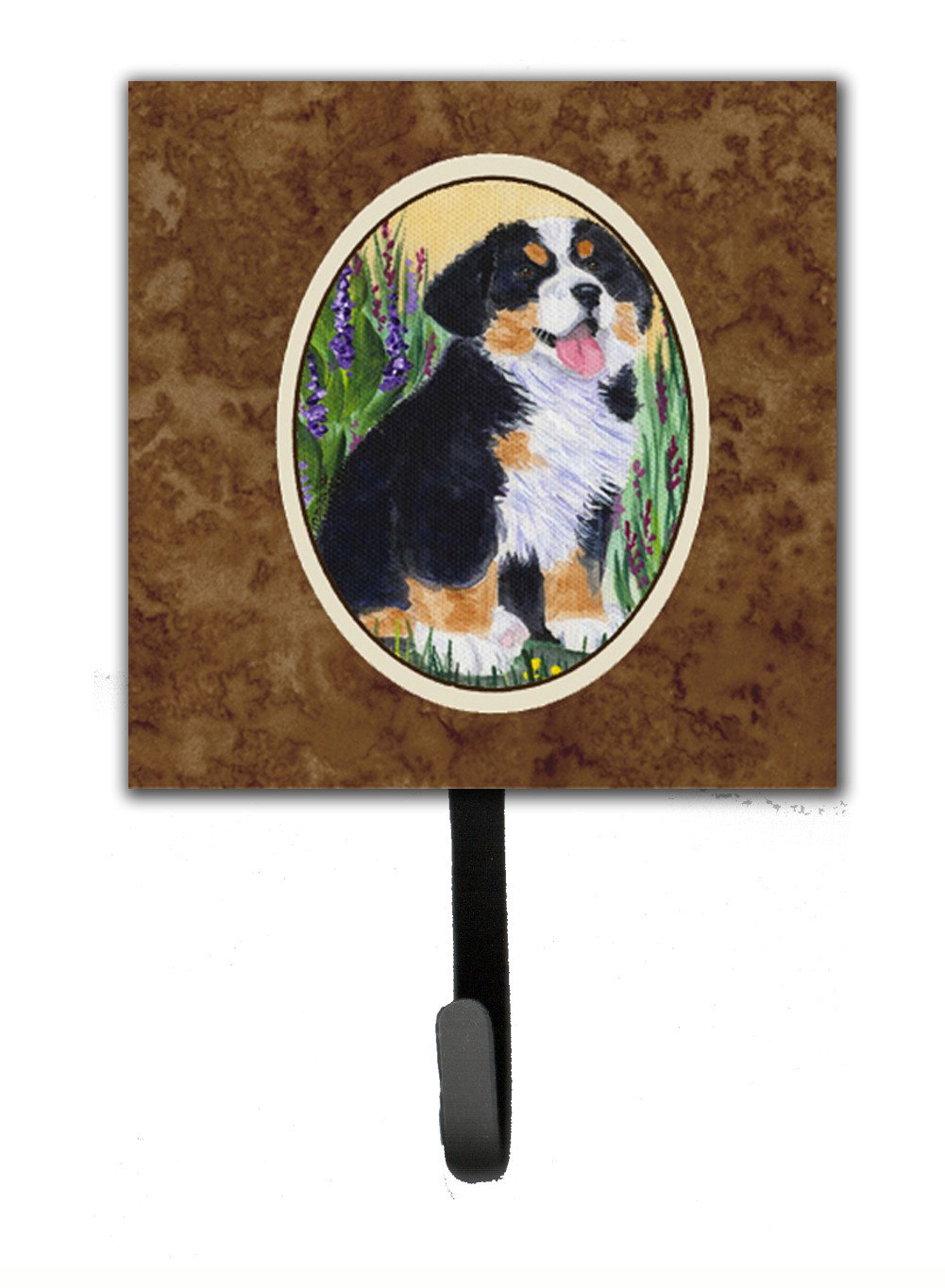 Bernese Mountain Dog Leash Holder or Key Hook by Caroline's Treasures