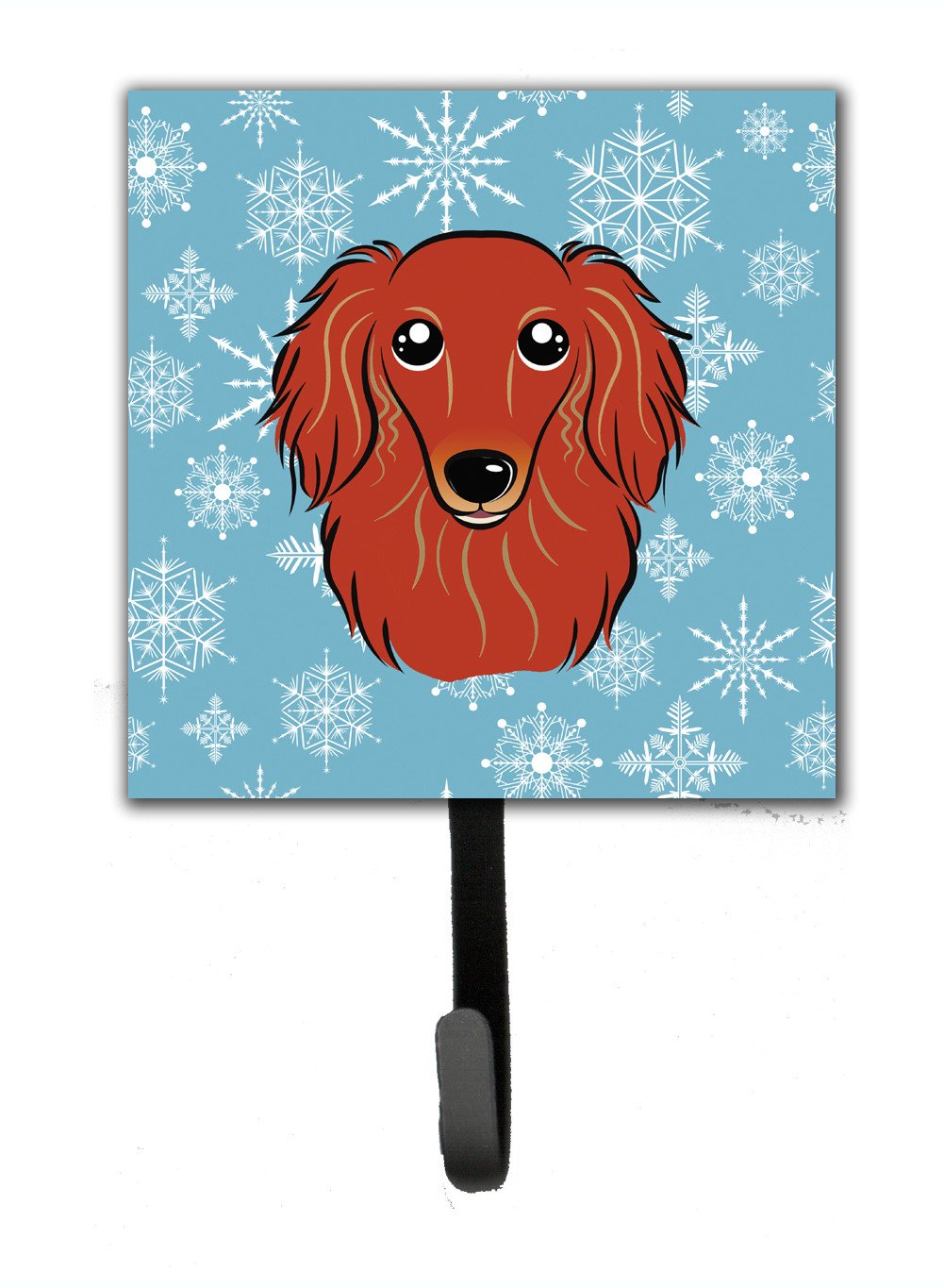 Snowflake Longhair Red Dachshund Leash or Key Holder BB1648SH4 by Caroline's Treasures