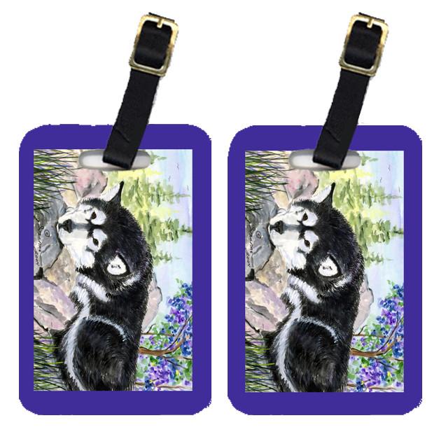 Pair of 2 Alaskan Malamute Luggage Tags by Caroline's Treasures