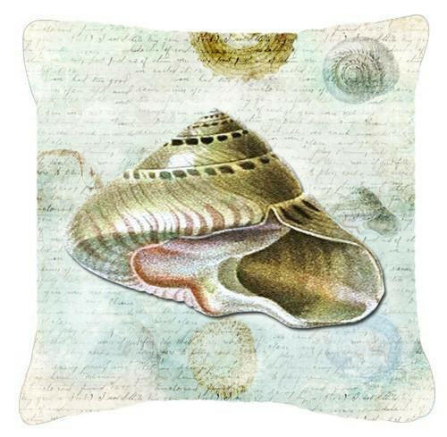 Shells    Canvas Fabric Decorative Pillow by Caroline's Treasures