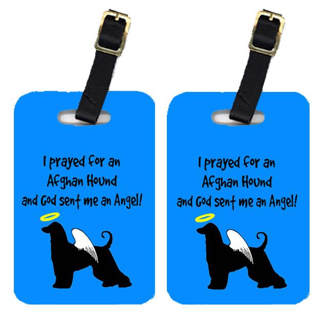 Pair of 2 Afghan Hound Luggage Tags by Caroline&#39;s Treasures