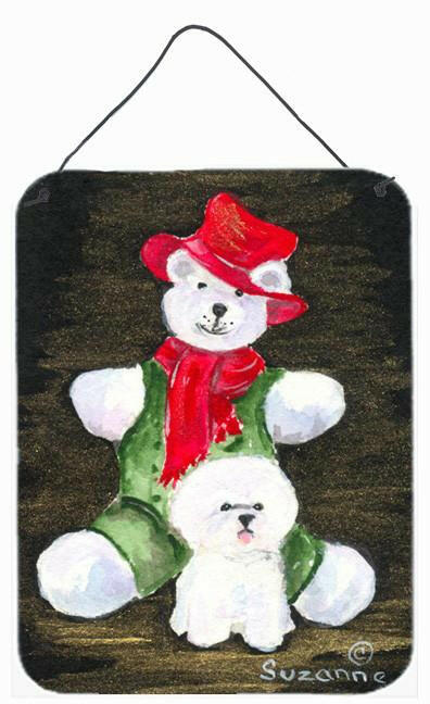 Bichon Frise Aluminium Metal Wall or Door Hanging Prints by Caroline's Treasures