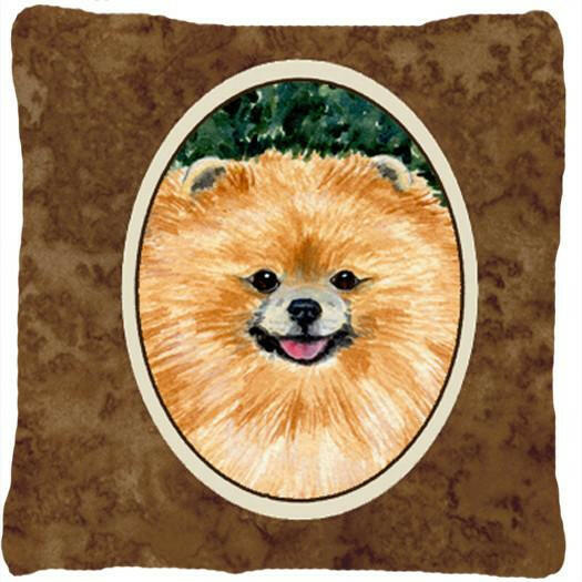 Pomeranian Decorative   Canvas Fabric Pillow by Caroline&#39;s Treasures