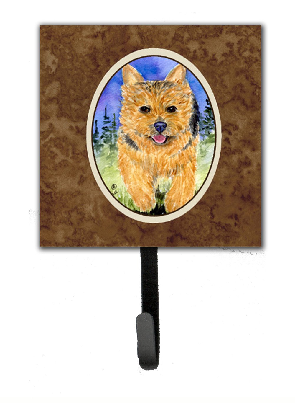 Norwich Terrier Leash Holder or Key Hook by Caroline's Treasures