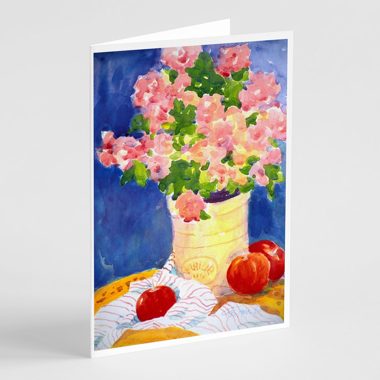 Buy this Pink Bouquet of Flowers Greeting Cards and Envelopes Pack of 8