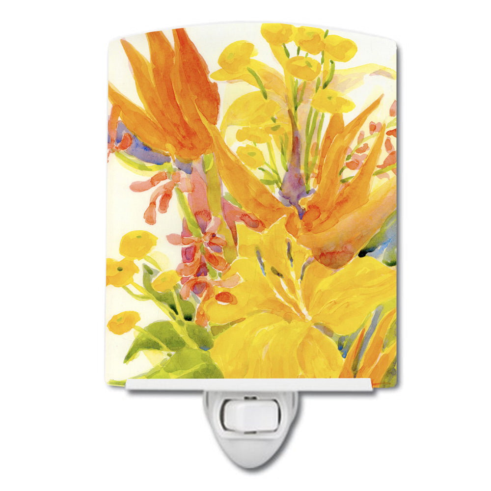 Flower - Bird of Paradise Ceramic Night Light 6015CNL - the-store.com