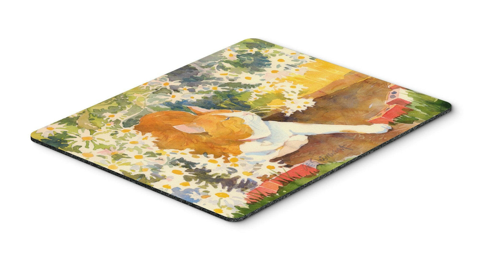 Cat Mouse pad, hot pad, or trivet by Caroline's Treasures