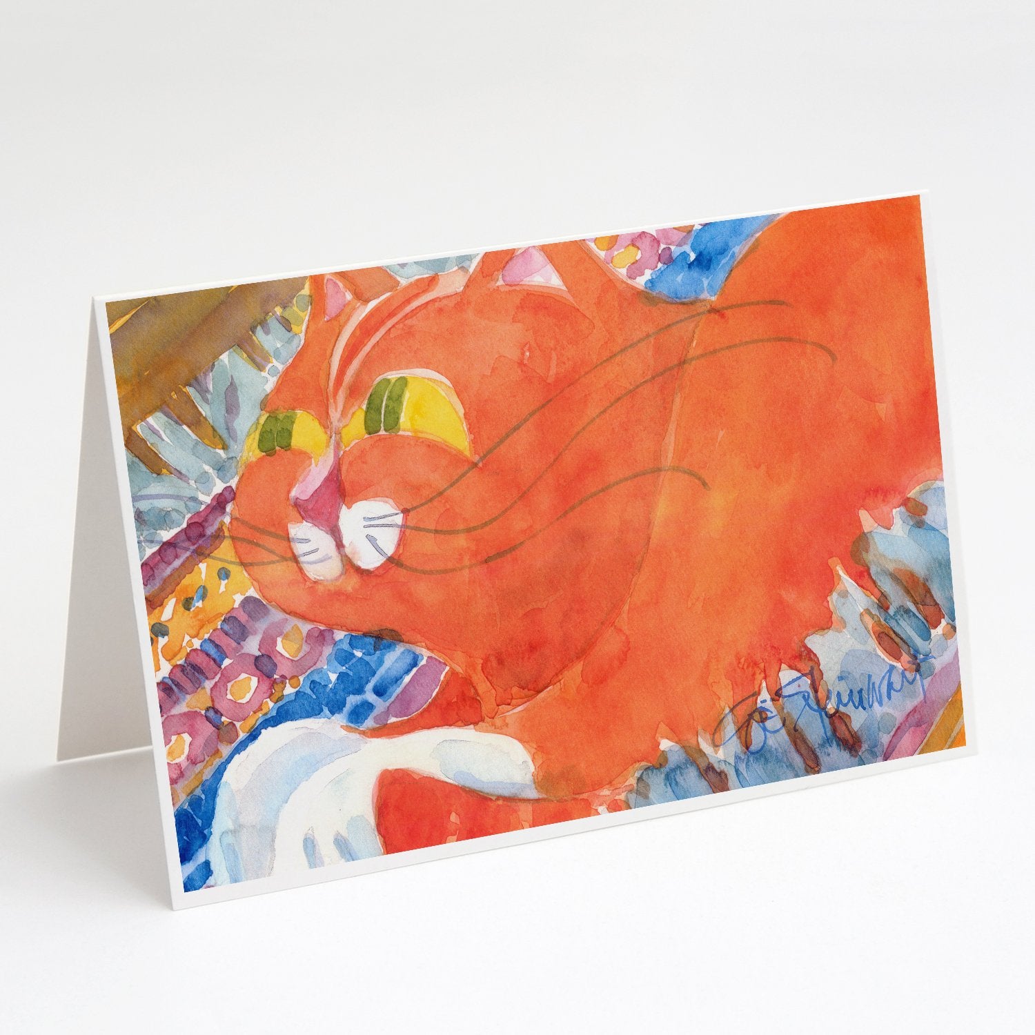 Buy this Cat Greeting Cards and Envelopes Pack of 8