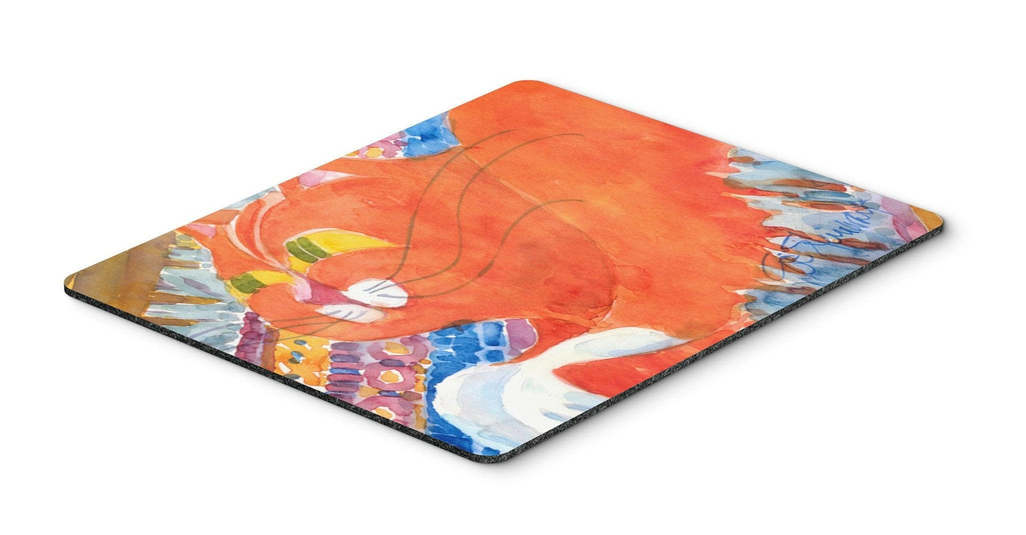 Cat Mouse pad, hot pad, or trivet by Caroline's Treasures