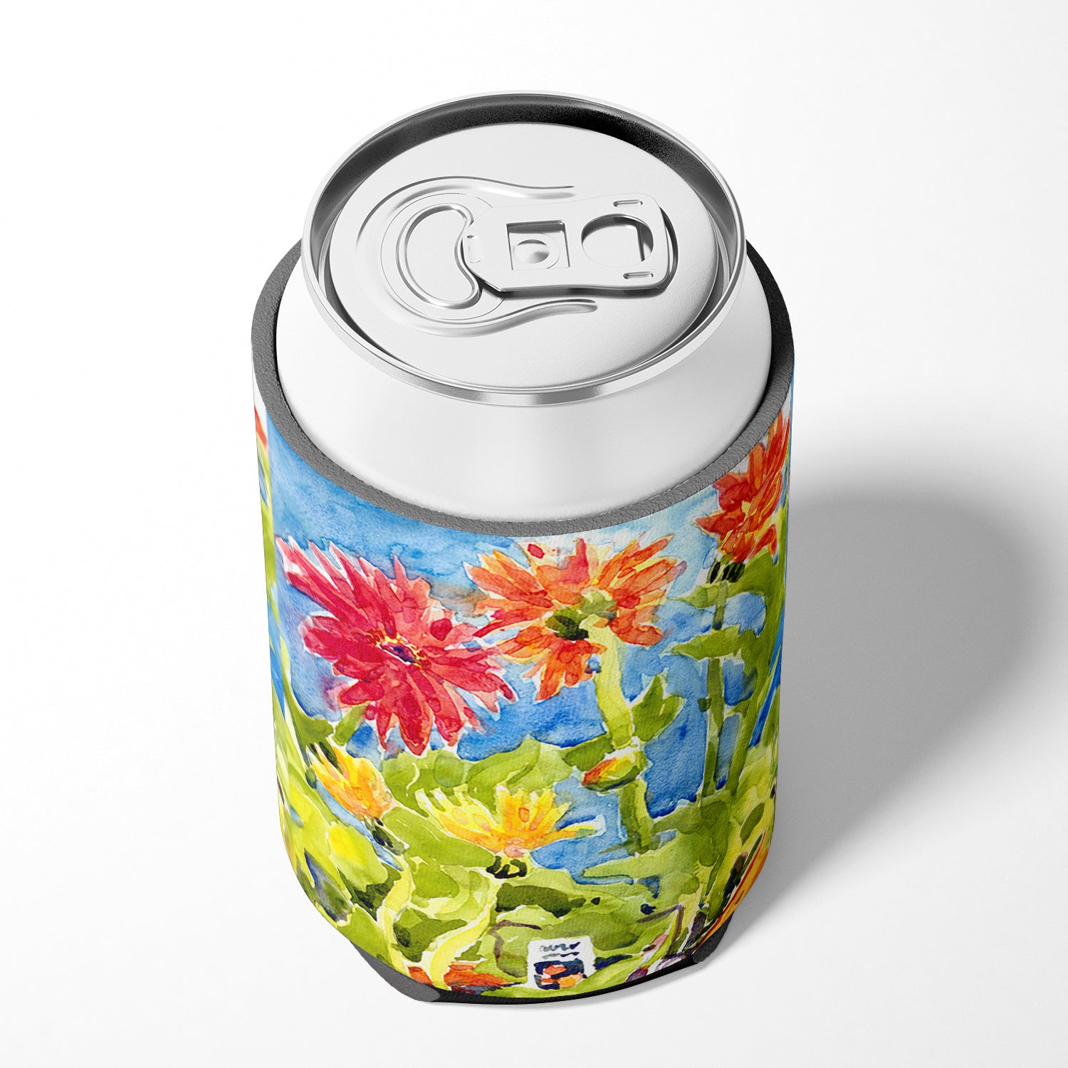 Flower - Gerber Daisies Can or Bottle Beverage Insulator Hugger.