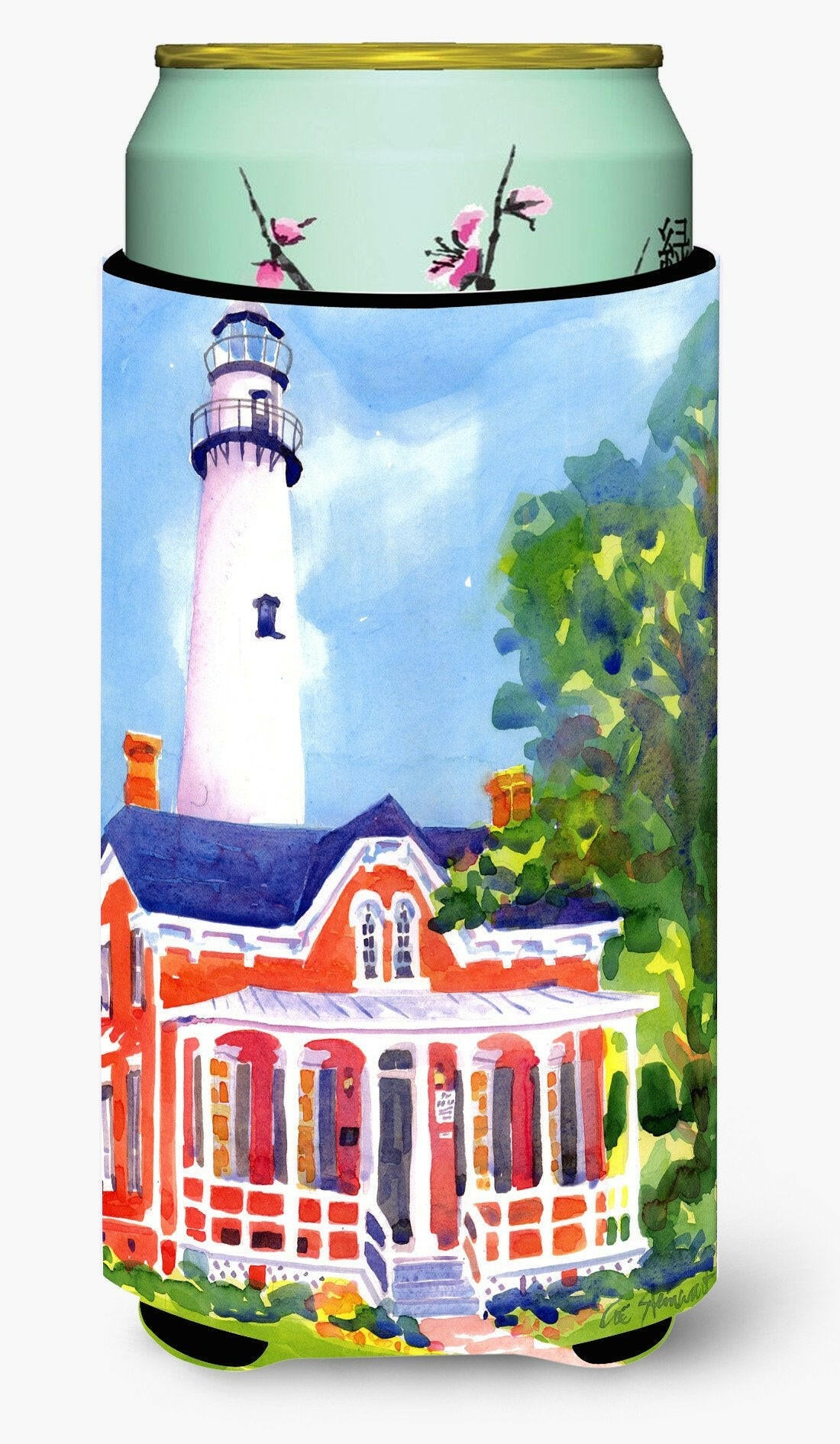 Lighthouse  Tall Boy Beverage Insulator Beverage Insulator Hugger by Caroline's Treasures