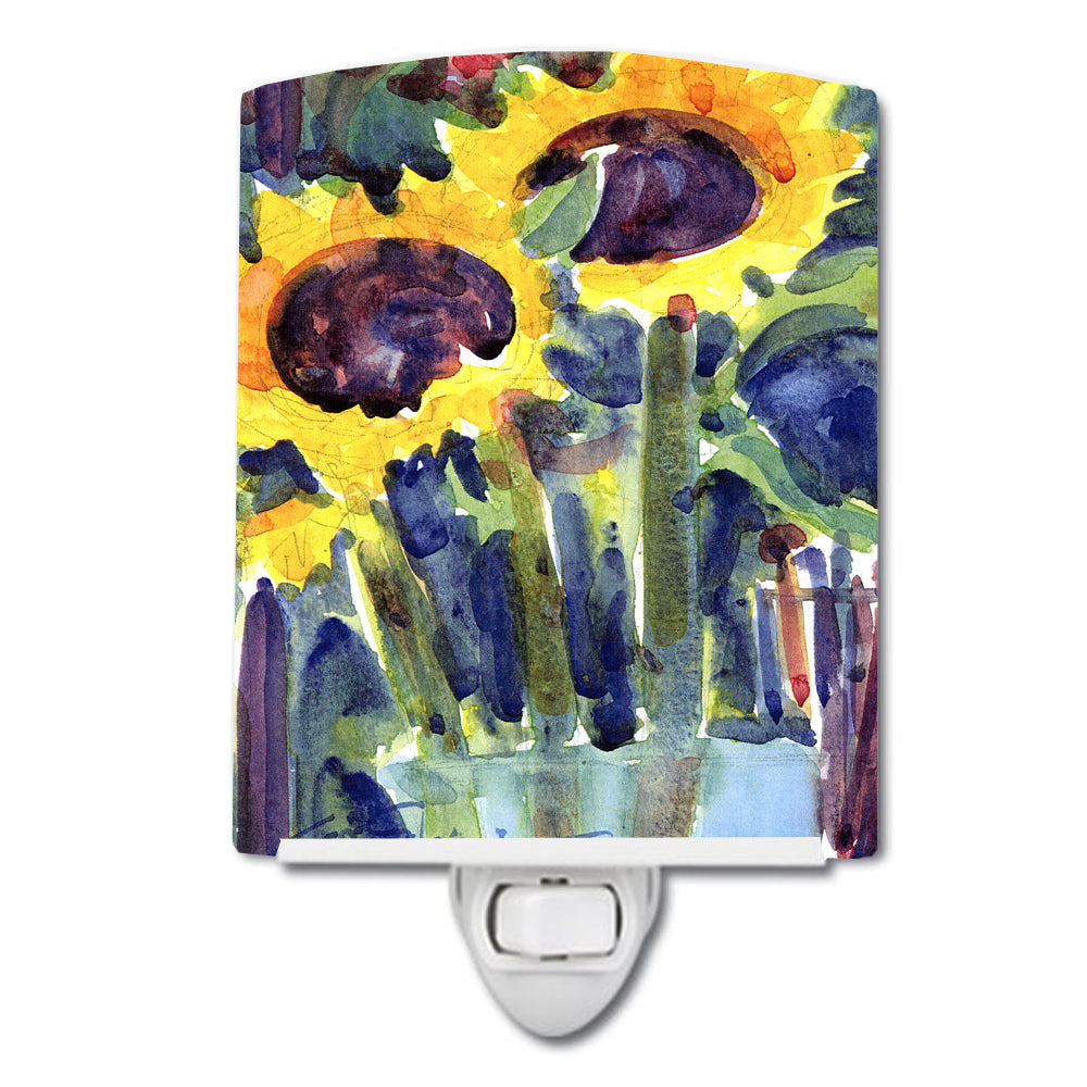 Flower - Sunflower Ceramic Night Light 6049CNL - the-store.com