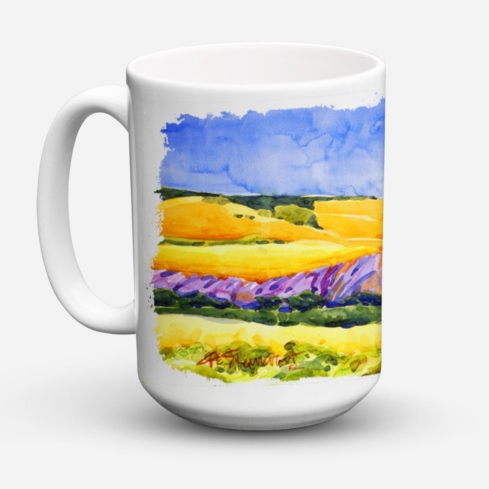 Landscape Dishwasher Safe Microwavable Ceramic Coffee Mug 15 ounce 6053CM15  the-store.com.