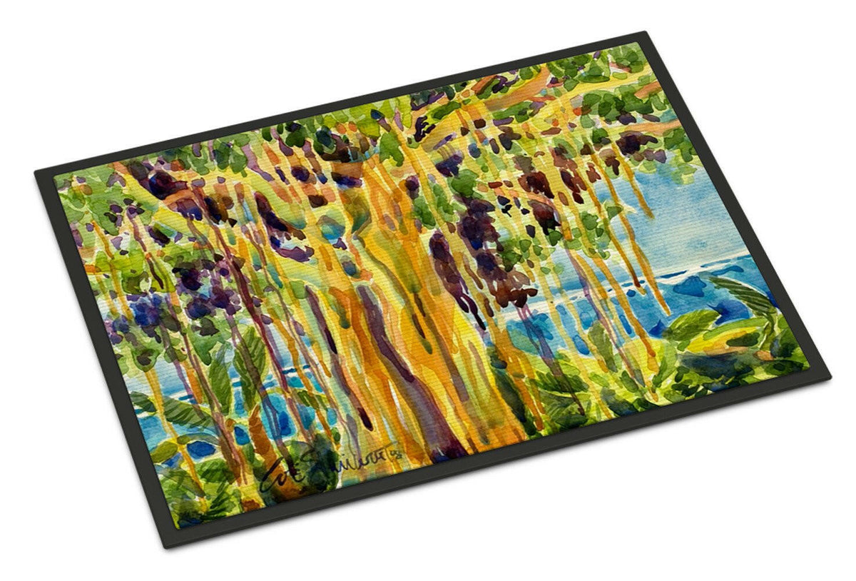 Tree - Banyan Tree Indoor or Outdoor Mat 18x27 Doormat - the-store.com