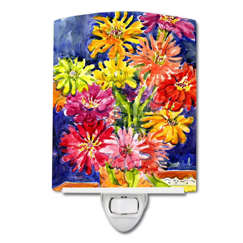 Flower - Gerber Daisies Ceramic Night Light 6069CNL - the-store.com