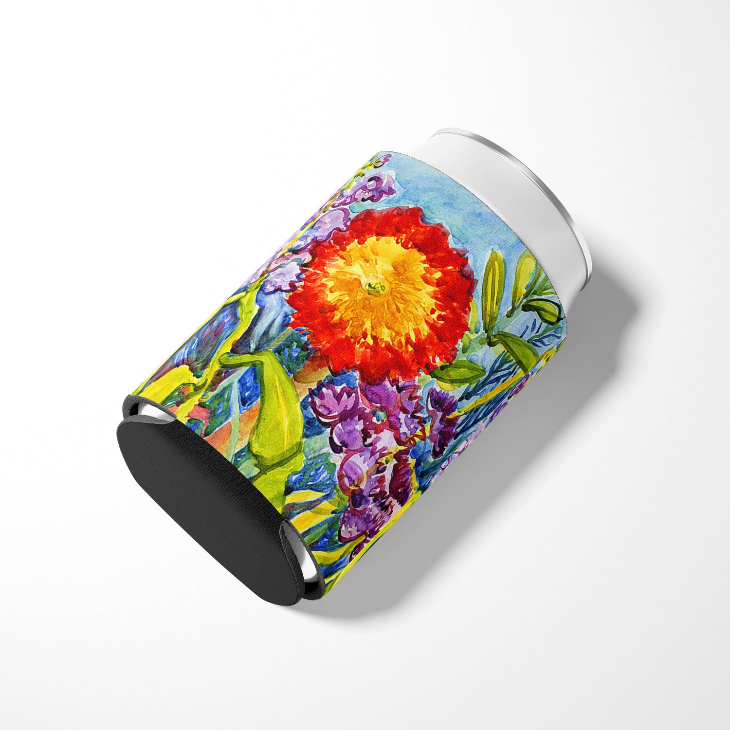 Flower - Sunflower Can or Bottle Beverage Insulator Hugger.