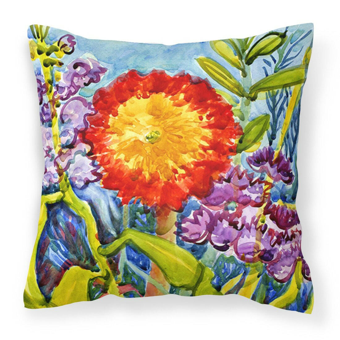 Flower - Sunflower Decorative   Canvas Fabric Pillow - the-store.com