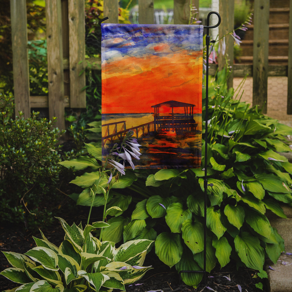 Sunset from the Dock at the pier Flag Garden Size.