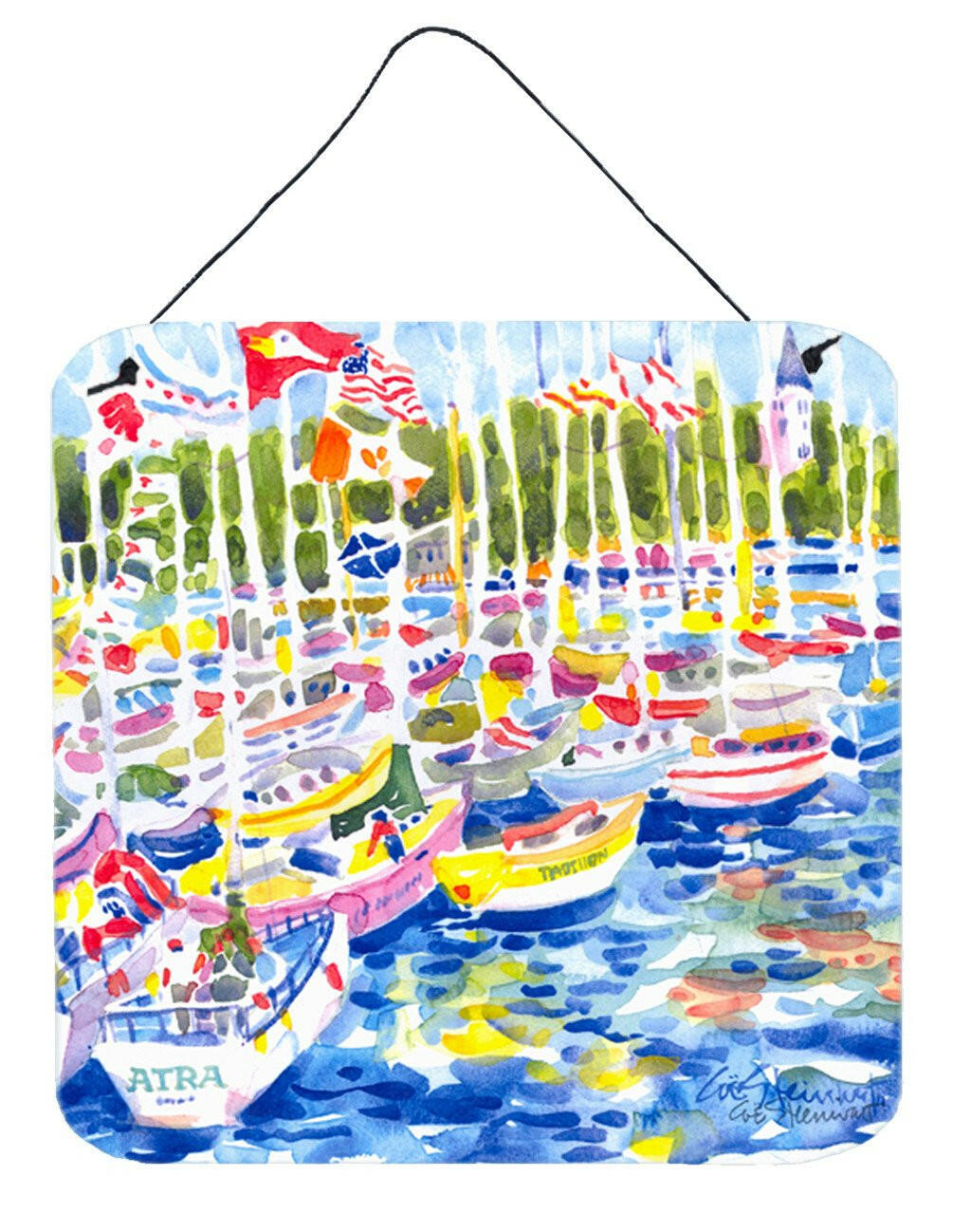 Harbour Aluminium Metal Wall or Door Hanging Prints by Caroline's Treasures