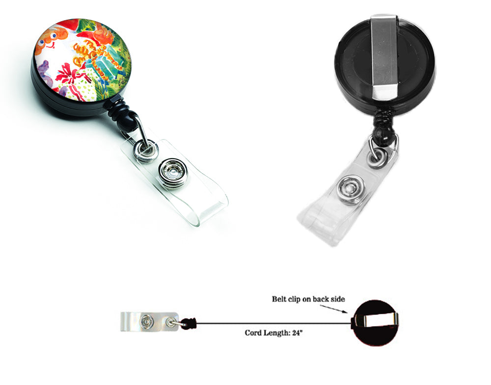 Christmas Santa Claus You Better Watch out Retractable Badge Reel 6121BR  the-store.com.