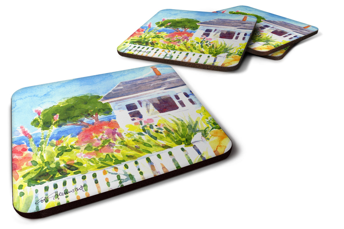 Set of 4 Houses Foam Coasters - the-store.com