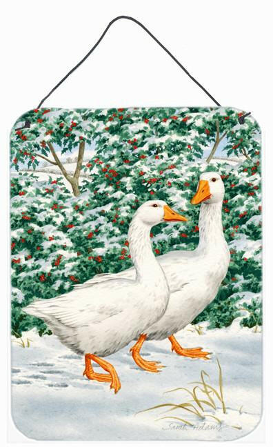 Geese  Wall or Door Hanging Prints ASA2012DS1216 by Caroline&#39;s Treasures