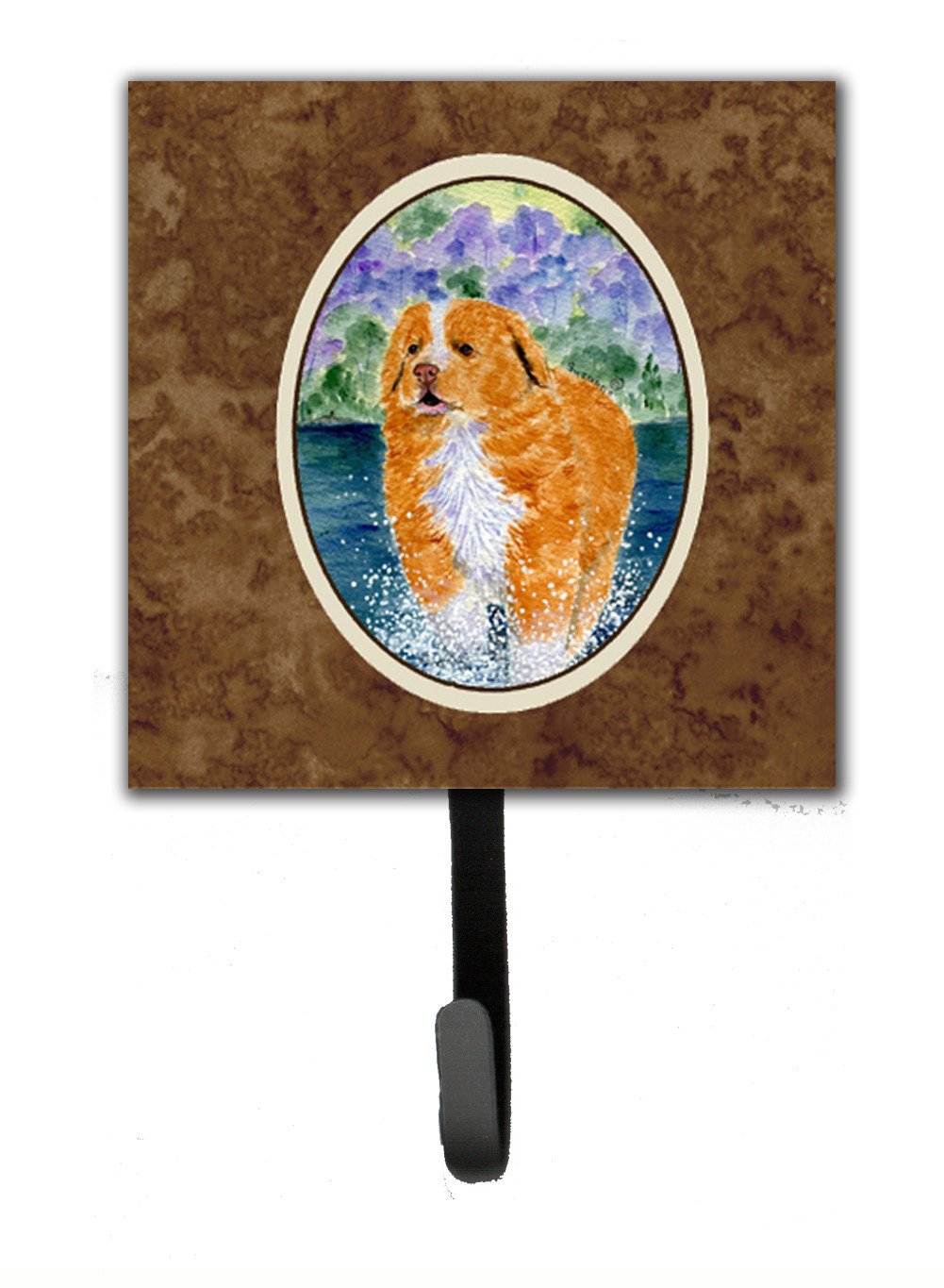 Nova Scotia Duck Toller Leash Holder or Key Hook by Caroline's Treasures