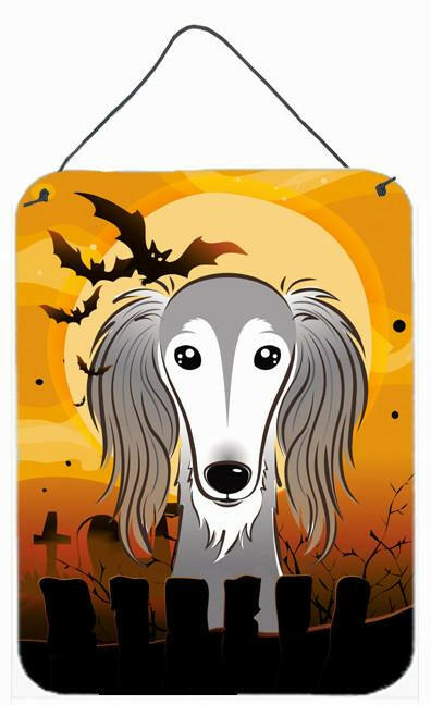 Halloween Saluki Wall or Door Hanging Prints BB1787DS1216 by Caroline's Treasures