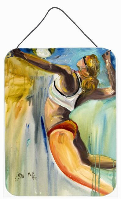 Beach Volleyball Wall or Door Hanging Prints JMK1178DS1216 by Caroline's Treasures