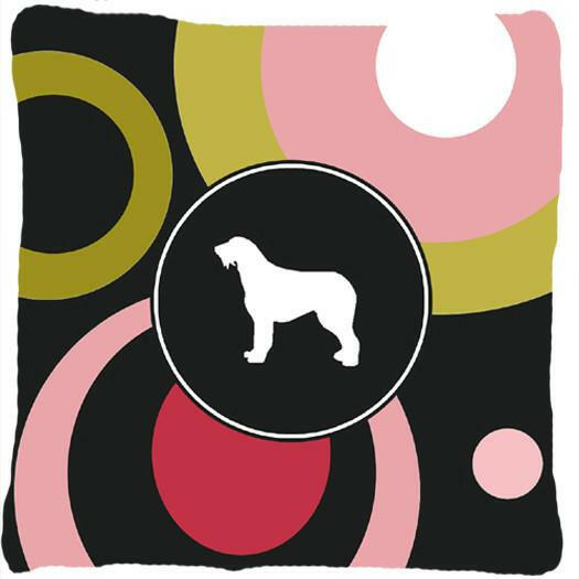 Irish Wolfhound Decorative   Canvas Fabric Pillow by Caroline&#39;s Treasures