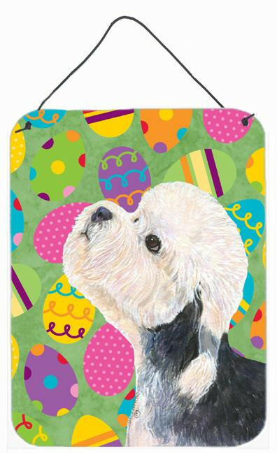 Dandie Dinmont Terrier Easter Eggtravaganza Wall or Door Hanging Prints by Caroline's Treasures