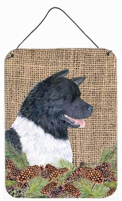 Akita Aluminium Metal Wall or Door Hanging Prints by Caroline's Treasures